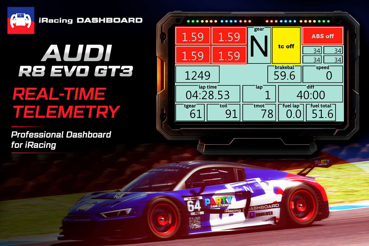 Audi R8 Dashboard