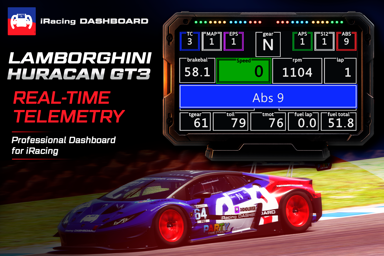 Lamborghini Dashboard